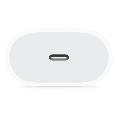 Apple cargador 20w usb-c carga rapida blanco mhje3zm/a