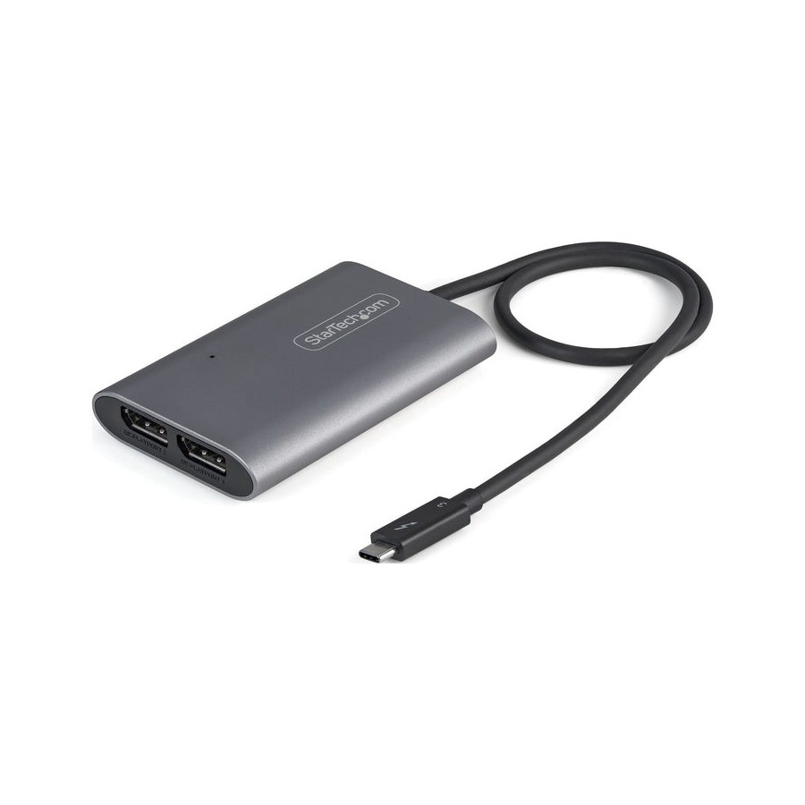 Startech adaptador de video thunderbolt 3 2xdp