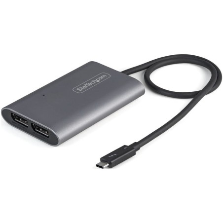 Startech adaptador de video thunderbolt 3 2xdp
