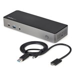 Startech.com docking station usb-c usb-a 3xdp hdmi