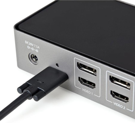 Startech.com docking station usb-c usb-a 3xdp hdmi