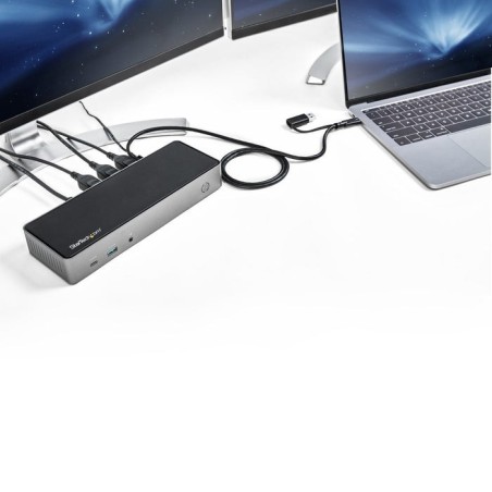 Startech.com docking station usb-c usb-a 3xdp hdmi