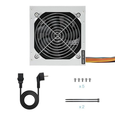 Tooq ecopower ii fuente de alimentacion 500w atx 1.3 12v - ventilador silencioso 120mm