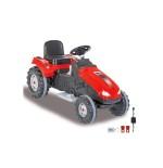 Tractor de conducción jamara rueda grande 12v rojo
