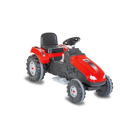 Tractor de conducción jamara rueda grande 12v rojo