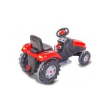 Tractor de conducción jamara rueda grande 12v rojo