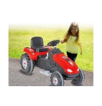 Tractor de conducción jamara rueda grande 12v rojo