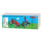 Tractor de conducción jamara rueda grande 12v rojo