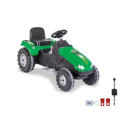 Tractor de conducción jamara rueda grande 12v verde