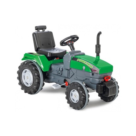 Tractor de pedal jamara power drag verde