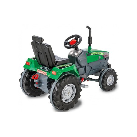Tractor de pedal jamara power drag verde
