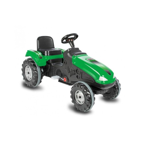 Tractor de pedal jamara rueda grande verde