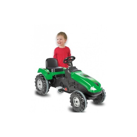Tractor de pedal jamara rueda grande verde