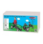 Tractor de pedal jamara rueda grande verde