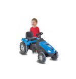 Tractor de pedal jamara rueda grande azul