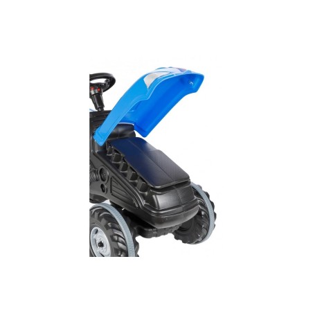 Tractor de pedal jamara rueda grande azul