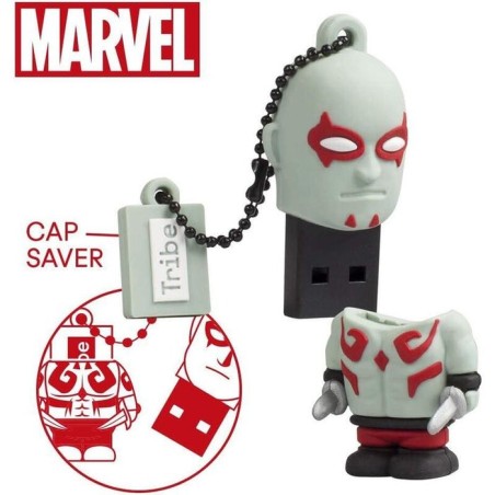 Pendrive tribe 2.0 16gb guerra galaxias drax