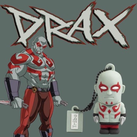 Pendrive tribe 2.0 16gb guerra galaxias drax