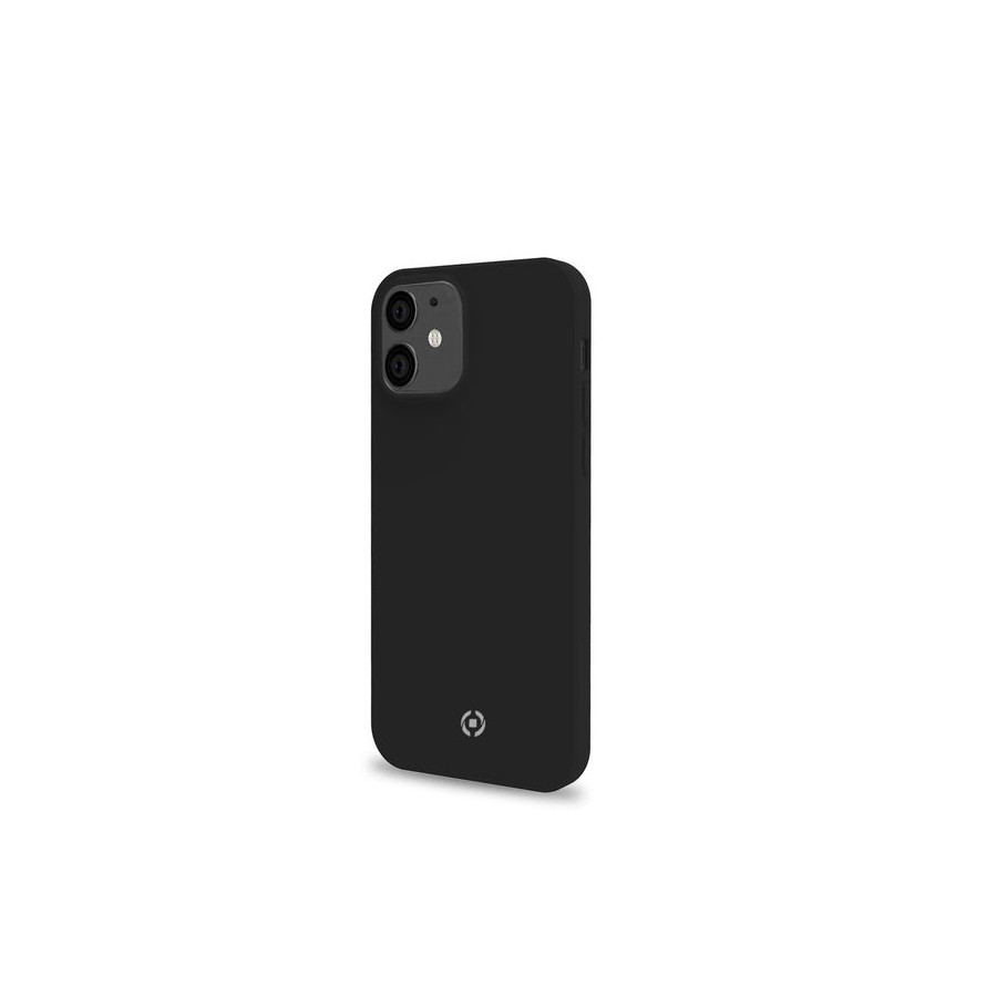 Funda celly cromo iphone 12 mini negra