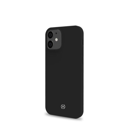 Funda celly cromo iphone 12 mini negra