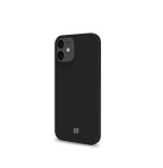 Funda celly cromo iphone 12 mini negra