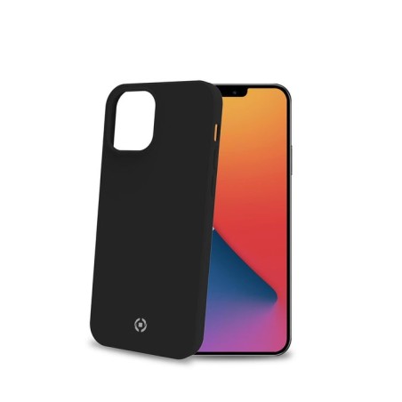 Funda celly cromo iphone 12 mini negra