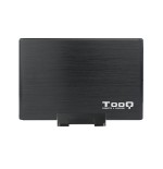 Tooq carcasa externa hdd 3.5" sata usb 3.0 con soporte - negro