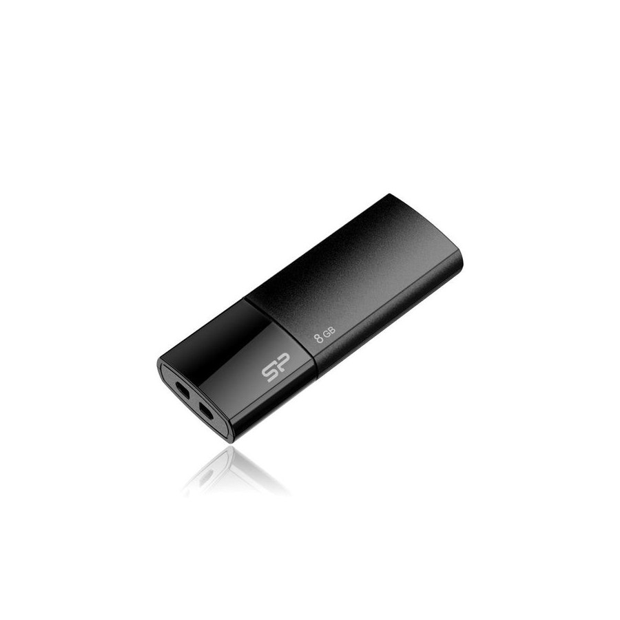Memoria silicon power usb ultima u05 8gb usb 2.0 negro
