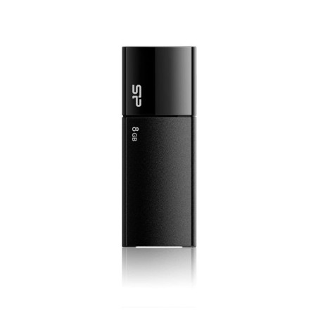 Memoria silicon power usb ultima u05 8gb usb 2.0 negro