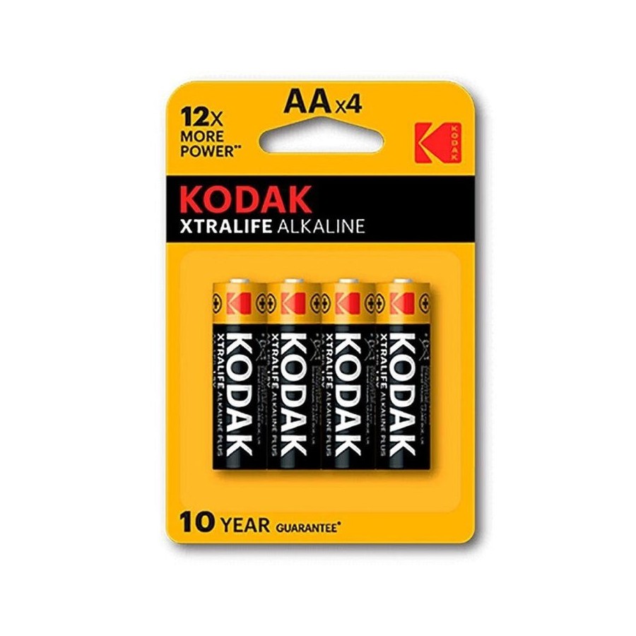 Pilas kodak alcalinas xtralife lr06 aa pack 4