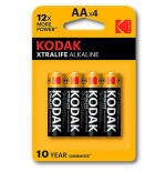 Pilas kodak alcalinas xtralife lr06 aa pack 4