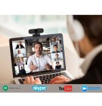 Webcam nilox nxwca01 fhd 1080p con microfono enfoque automatico