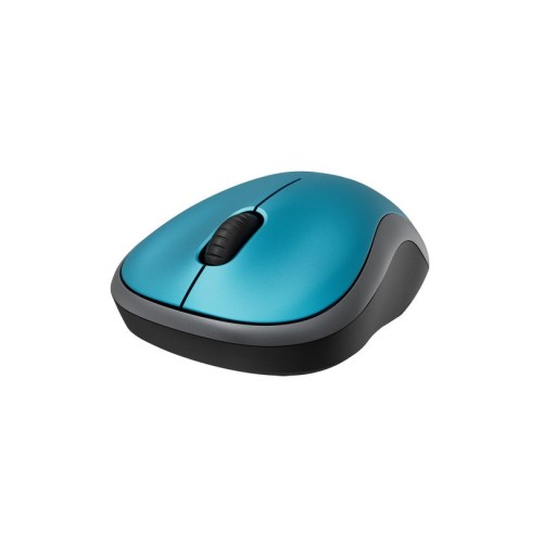 Ratón inalámbrico logitech m185 azul 910-002239