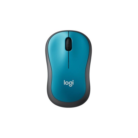 Ratón inalámbrico logitech m185 azul 910-002239