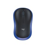 Ratón inalámbrico logitech m185 azul 910-002239