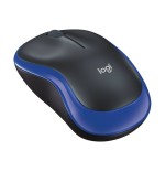 Ratón inalámbrico logitech m185 azul 910-002239