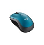 Ratón inalámbrico logitech m185 azul 910-002239
