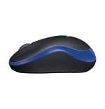 Ratón inalámbrico logitech m185 azul 910-002239