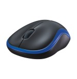 Ratón inalámbrico logitech m185 azul 910-002239