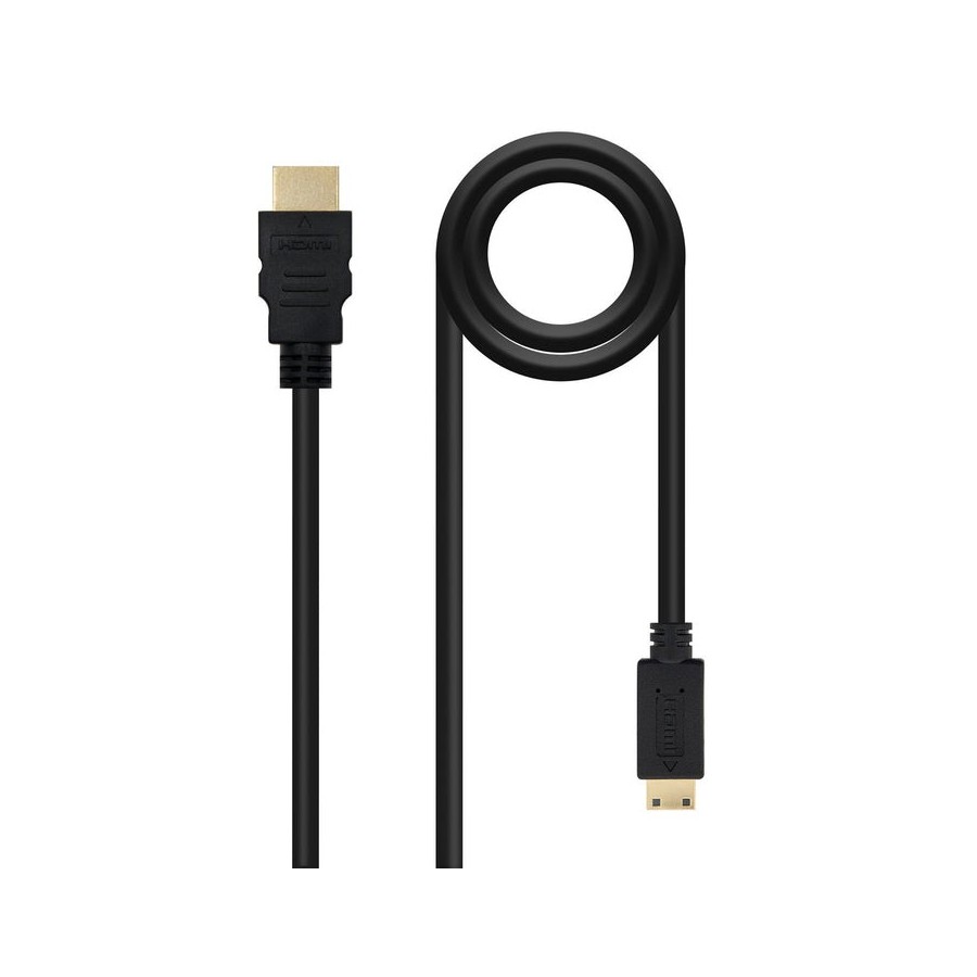 Nanocable cable hdmi v1.3 macho a mini hdmi macho 1.80m - negro