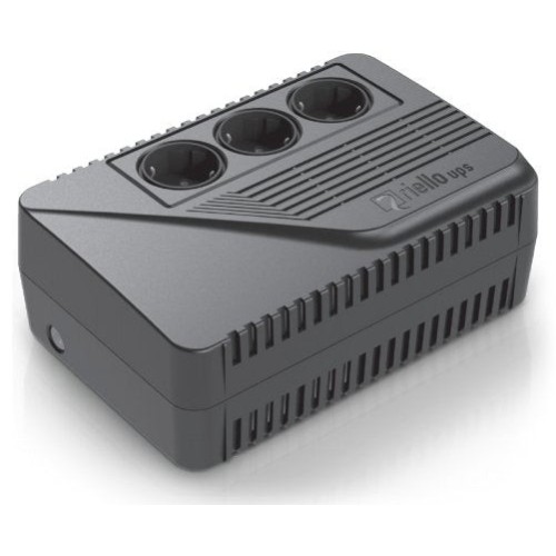 Sai riello iplugse 600va 360w frecuencia 50/60 hz 3 schucko