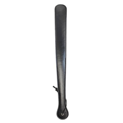 Pala negra de cuero vegano de 48 cm.