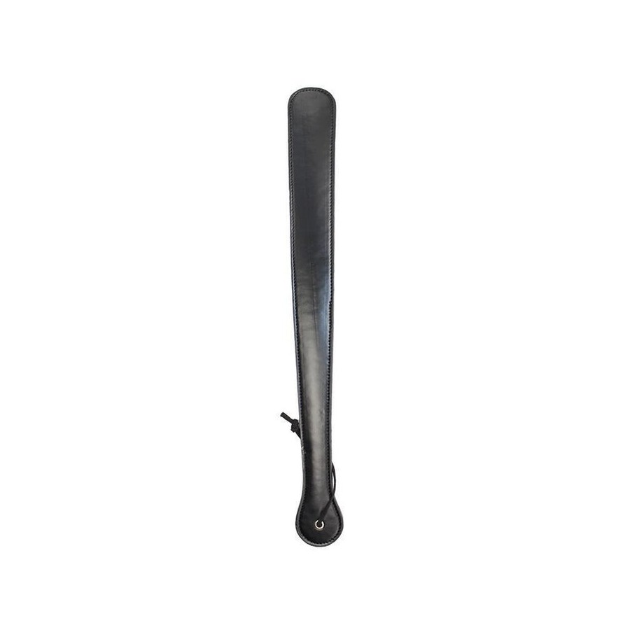 Pala negra de cuero vegano de 48 cm.