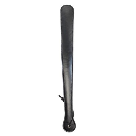 Pala negra de cuero vegano de 48 cm.