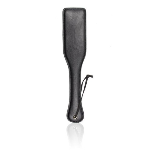 Pala negra de cuero vegano de 32 cm.