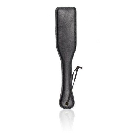 Pala negra de cuero vegano de 32 cm.