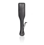 Pala negra de cuero vegano de 32 cm.