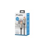 Lanberg ca-hdmi-30cu-0010-bk cable hdmi 1m  8k 60hz