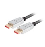 Lanberg ca-dpdp-20cu-0010-bk cable displayport 20 pin v1.4 1m 8k