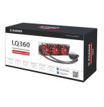 Xilence liqurizer lq360, refrigeración por agua negro rojo